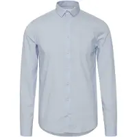 Casual Friday Businesshemd "Businesshemd CFViggo", Herren, Gr. L, N-Gr, blau (pale blau), Obermaterial: 97% Baumwolle CO. 3% Elasthan EL., normal, Hemden Businesshemd