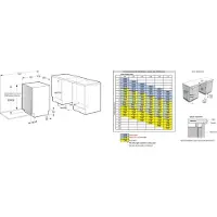 Gorenje G600 GV663B65XXL vollintegrierter Geschirrspüler 60 cm, Voll integriert, Standardgröße (60 cm), Touchsteuerung, 1,5 m, 1,75 m, 1,5 m