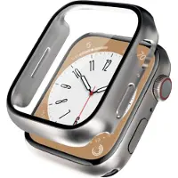Crong Hybrid Hülle mit Glas für Apple Watch 40mm (Starlight)