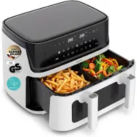 Medion P25 XXL Flex M Airfryer mit 2 Kammern - 10,8 Liter - PFAS-frei