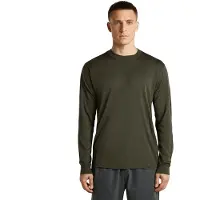 Icebreaker Men Mer 150 Tech Lite Long Sleeve Relaxed Tee dk loden (IB0L1) M