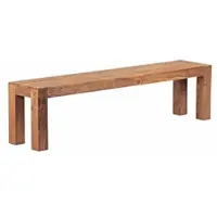 KADIMA DESIGN ESSZIMMERBANK MUMBAI Massivholz Landhausstil, Akazie 180x35x45 cm