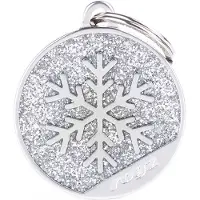 My Family Rogz Circle Snowflake Haustiermarke