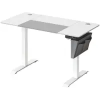 Helloshop26 Elektrischer höhenverstellbarer Schreibtisch 60 x 120 x (72-120) cm mit Speicherfunktion