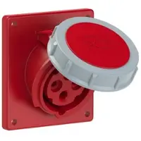 Pce 4142-6tt CEE-Anbausteckdose schräg (92x100mm) 16A 4p 6h IP67 TT 41426tt