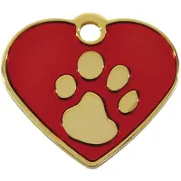 Imarc Heart 2.5x2 Cm Haustiermarke