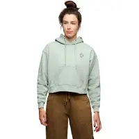 Black Diamond W Pine Diamond PO Cropped Hoody agave (3061) LRG
