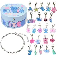 Dripio Stitch Adventskalender 2026 – 23 Charms + Armband für Mädchen