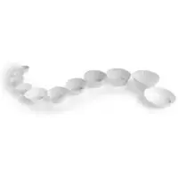 Beldecor HYGOSTAR Backkapseln, weiß, Papierbackform in edler, klassischer Optik, 1 Packung = 1000 Stück, Ø 40 mm, 24 mm