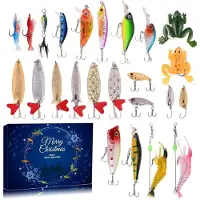 Dripio Angel-Adventskalender 2025 – 24 Köder für Angler
