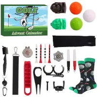 Dripio Golf Adventskalender 2025 – 24 Tage mit Golfzubehör für Männer