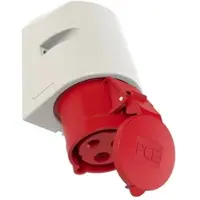 Pce 123-9 CEE-Wandsteckdose 32A 3p 9h IP44 1239