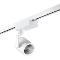 Brumberg 88377174 LED-Schienenstrahler 230 V AC, 50 Hz, 45 W, 38°, 4000 K, rund, weiss, schaltbar IP20