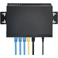StarTech.com .COM 5 Port Gigabit Switch Unverwalteter 2,5Gbit/s Switch Netzwerk/Lan Switch/Verteiler Tisch/Wandmontage 10/100/1000Mbit/s