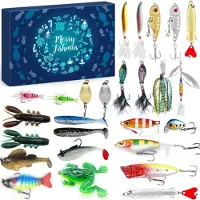 Dripio Angel-Adventskalender 2026 – 24 Köder für Angler