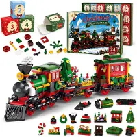 Dripio Adventskalender 2026 – Bauzug, 24 Tage, Kunststoff, rot