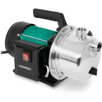 Vonroc Gartenpumpe / Wasserpumpe – 1300W – 5000 l/h | Edelstahl