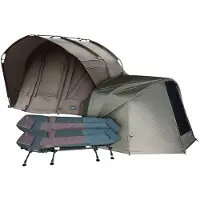MK Carp Tackle Deals MK Fort Knox 2.0 Bivvy 2Man + 2 Bedchairs + Winterskin