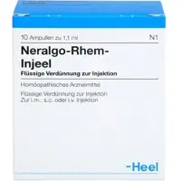 Heel Neralgo-Rhem Injeel 10 ST
