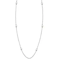 Bibei Damen-Halskette aus Sterling Silber 925 mit Perlen BICLL031