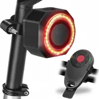 KLK InAndOutdoorMatch - Fahrradalarmsystem - 110 dB - Fernbedienung
