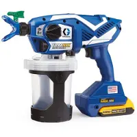 Graco Farbpistole ULTRAMAX Akku 2 x 18 V 2Ah DEWALT mit Ladegerät und Tasche