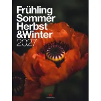 Merkloos Saisonkalender 2027 – Minimalistisches Design – 50 x 66 cm