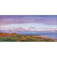 Merkloos Panorama-Wandkalender 2025 – Meereslandschaften von Hans Jessel