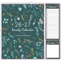 Merkloos Familienkalender 2026 – Wandkalender mit 5 Spalten