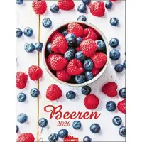 Merkloos Wandkalender 2026 – Farbiger Kalender mit Schwerpunkt auf Superfoods