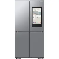Samsung RF65DG9H0ESREF, French Door, Edelstahl, Freistehend, French door, Edelstahl, Touchsteuerung, LED, An Tür