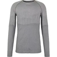 Falke Herren Langarmshirt Warm dark grey -heather (3278) XL