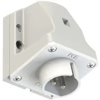 Pce 582-12v CEE-Wandgerätestecker 16A 2p 42VAC 50/60Hz IP44 TWIST 58212v