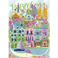 Educa Barcelona Puzzle 1000 Stücke Mehrfarbig Kinder Mehrfarbig One Size