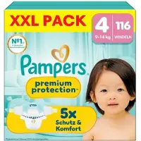Pampers Premium Protection Gr.4 Maxi 9-14kg Windeln XXL Pack 116 St