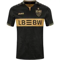 Jako VfB TW Trikot Home - schwarz/gold, Größe:128