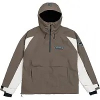 Beyond Medals - Wasserdichte und atmungsaktive Jacke - Retro Anorak 2L Dark Brown für Herren - Größe M - Braun