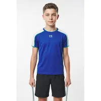 Under Armour Trainingsshirt "UA B CHALLENGER TRAIN SS" für Jugendliche, mit Mesh-Einsätzen, schnell trocknend, atmungsaktiv
