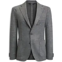BOSS Fein gemusterter Slim-Fit Blazer aus italienischem Jersey Grösse 48
