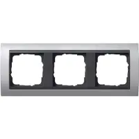 Gira Event, Aluminium, Anthrazit, Schraubenlos, 90 mm, 232,6 mm, 1,14 cm, 1 Stück(e)
