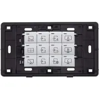 Aten 12-Tasten Netzwerk Remote Pad (EU, 2 Gang), Fernbedienung, Weiß, 10,100 Mbit/s, VP2730, Kunststoff, Kabelgebunden