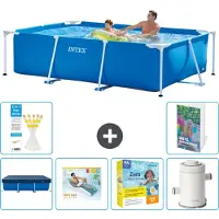 Intex Rechteckiger Frame Pool - 260x160x65 cm - 5-teilig S135