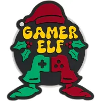 Laut MAGMOJI SILLY – Gamer Elf Christmas Edition, Abzeichen, Mehrfarbig, Polyvinylchlorid (PVC), Silikon, 1 Stück(e)