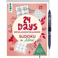 Sonstige Verlage 24 DAYS RÄTSELADVENTSKALENDER - Sudoku im Advent