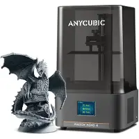 Anycubic Photon Mono 4, Stereolithografie (SLA), WLAN, USB Anschluss, Sichtfenster, 54 W