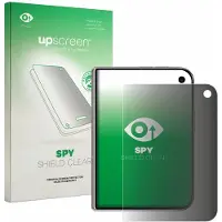 Upscreen Sichtschutzfolie für Apple iPhone Duo Anti-Spy Privacy Folie Blaulicht-Schutz