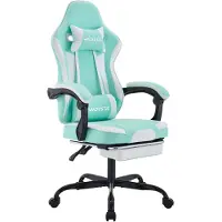 Dripio Gamingstuhl mit Fußstütze, Lendenmassage, 135° neigbar, 120 kg