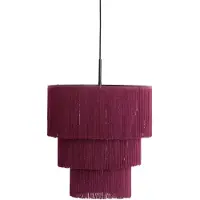 Light & Living Hängeleuchte - lila - MALAIKA - metall - Ø 45cm - E27 - 2990887 -