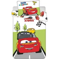 Jerry Fabrics Disney Cars Kinderbettwäsche 100x135cm Champion