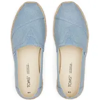 Toms Damen Alpargata Rope Classic Loafer, flach, blau, 35.5 EU